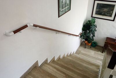 Moderner Flexo Handlauf
